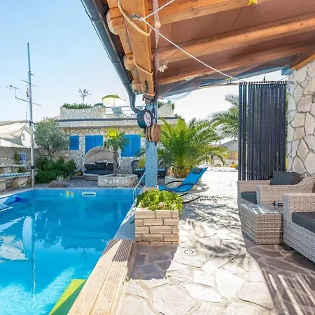 With Heated Pool Near * Novi Vinodolski